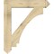 Ekena Millwork Imperial Arts & Crafts Rough Sawn Bracket, Douglas Fir, 6"W x 38"D x 44"H BKT06X38X44IMP03RDF - alternate 4